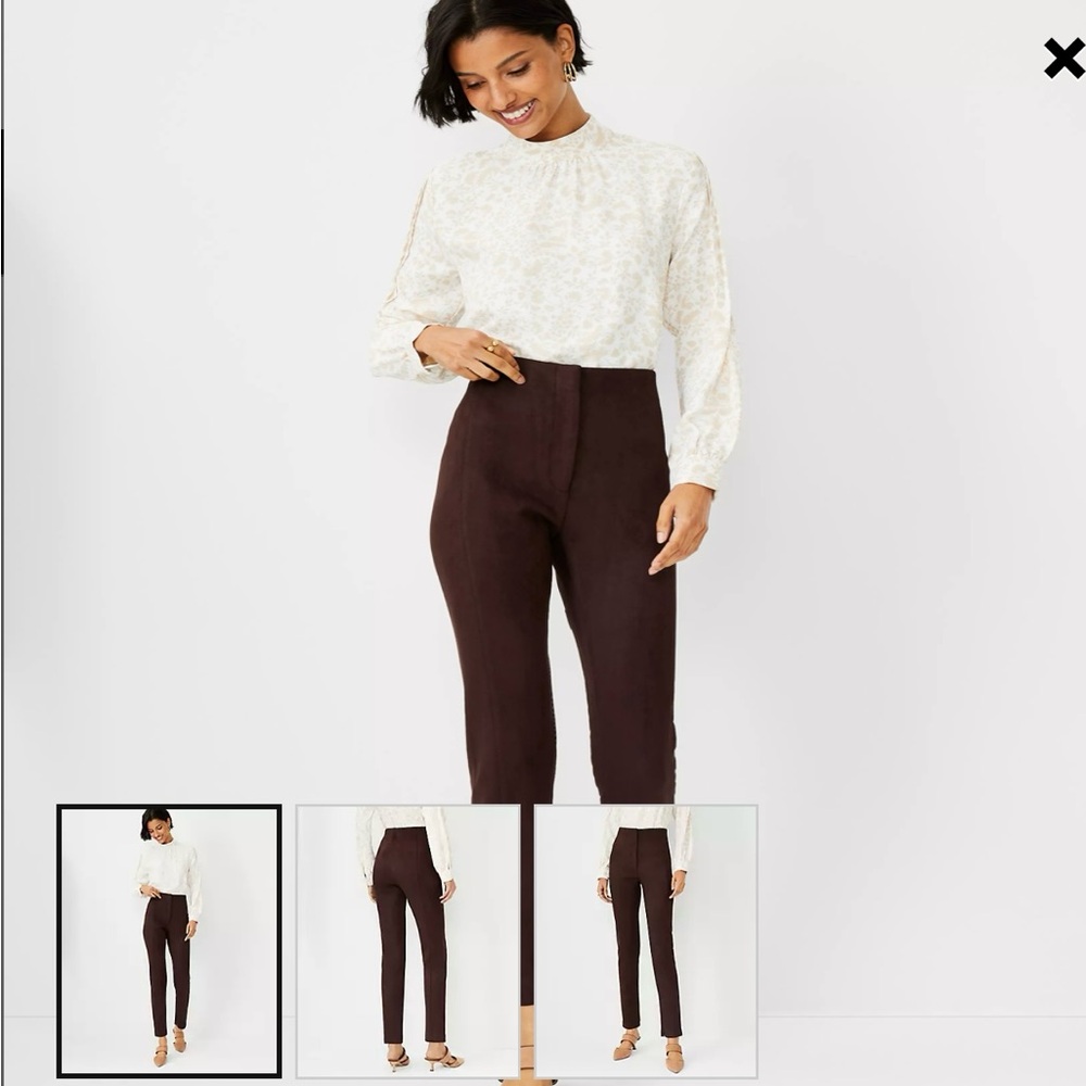 Elegant Brown Women's Pants